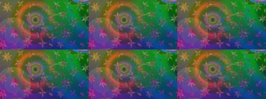 Klasik çiçek desenli. Paketleme, tekstil, duvar kâğıdı için çiçek eskizi. Yumuşak fayans. Raster 'ın taze dokusu. Yumuşak pamuk tasarımı.