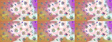 Suluboya desenli çiçek deseni. Dekorasyon ve tasarım için güzel bir desen. Moda baskısı. Çiçeğin suluboya çizimlerinin mükemmel deseni. Ayarlanmış.