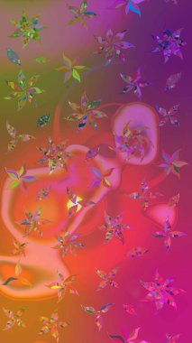 Çizim çiçek deseni duvar kağıdı, web sitesi arka planı, ambalaj kağıdı, davetiye, broşür, afiş veya web sitesi için kullanılabilir. El çizimi Raster çizimi. Karalama elementleri.