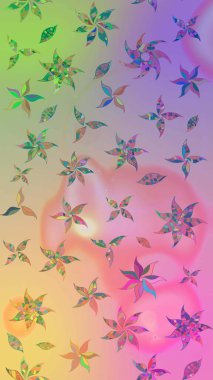 Pembe ve nötr renklerde güzel çiçekli eskiz deseni, suluboya çiçek deseni, duvar kağıdı, kart veya kumaş için fayanslı. Raster..