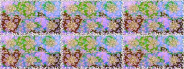 Kusursuz altın desen. Tarafsız ve mavi renklerde altın elementlerle kusursuz desen. Raster doğulu süsü.