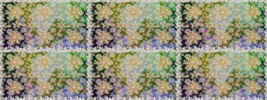 Tarafsız ve gri renklerdeki altın desenli altın elementler. Klasik klasik klasik arka plan. Geleneksel oryantasyon süsü. Kusursuz klasik raster altın desenli.