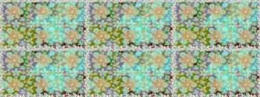 Soyut duvar kâğıdı, ambalaj dekorasyonu. Tarafsız ve yeşil renklerde Raster altın deseni. Kış sembolü, Mutlu Noeller, Mutlu yıllar 2019. Altın kar taneleri basit, pürüzsüz desen.