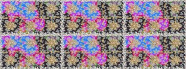 Geleneksel raster ve altın desen. Damask pürüzsüz süsü. Gri ve nötr renkler üzerinde klasik oryantal desen.