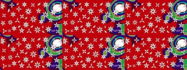 Bahar mevsimi. Tatil havası. Raster güzel bir çiçek deseni çizmiş. Nazik romantik baskı.