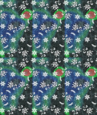 Etnik Mandala süsü. Raster Henna dövme stili. Kızılderili desenli desenli desenli şal deseni. Tekstil, tebrik kartı, boyama kitabı, telefon kılıfı baskısı için kullanılabilir.