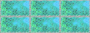 Kumaş, tekstil, baskı ve davetiye örnekleri. Raster. Doğadaki güzellik. Kusursuz desen. Mavi arka planda uçan güzel kelebek.