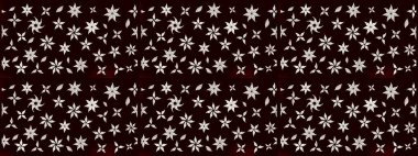 Taslak dekoratif arka plan, çiçek mandala. Raster illüstrasyonu. Çiçek. Siyah ve nötr renklerde.