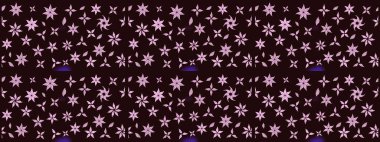 Modaya uygun kumaş deseni. Küçük çiçekteki sevimli çiçek deseni. Raster illüstrasyonu. Tony 'nin kumaş desenini çiz.