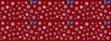 Çiçek desenli eskiz. Kırmızı renkte çiçekler. Tişört baskısı için çiçek boyama rasteriName.