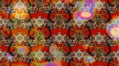 Suluboya çizim kalıbı. Dekorasyon ve tasarım için güzel bir desen. Moda baskısı. Çiçeğin suluboya çizimlerinin mükemmel deseni. Eski model. Raster illüstrasyonu.