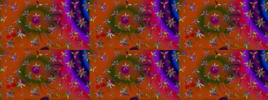 Kızılderili desenli desenli desenli şal deseni. Tekstil, tebrik kartı, boyama kitabı, telefon kılıfı baskısı için kullanılabilir. Etnik Mandala süsü. Raster Henna dövme stili.