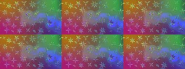 Çiçek deseni. Flower eskiz arka planı. Şatafatlı bahar bahçesi dokusu. Raster illüstrasyonu.