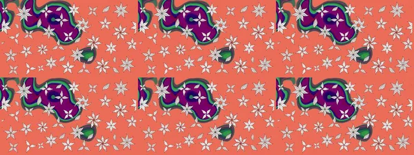 Küçük çaplı çiçeklerdeki basit şirin desenler. Tekstil veya kitap kapakları, imalat, duvar kağıtları, baskı, hediye paketi ve yapıştırma kitabı için çiçek eskizi geçmişi. Raster illüstrasyonu.