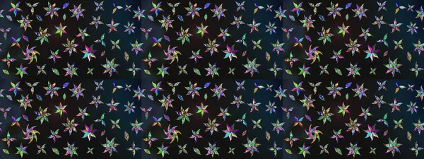 Küçük çaplı çiçeklerdeki basit şirin desenler. Tekstil veya kitap kapakları, imalat, duvar kağıtları, baskı, hediye paketi ve yapıştırma kitabı için çiçek eskizi geçmişi. Raster illüstrasyonu.