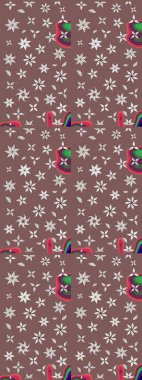 El çizimi Raster çizimi. Parlak elementlerin. Çizim çiçek deseni duvar kağıdı, web sitesi arkaplanı, paket kağıdı, davetiye, broşür, pankart veya web sitesi için kullanılabilir.