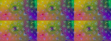 Dekorasyon ve tasarım için güzel bir desen. Moda baskısı. Suluboya çizim kalıbı. Eski model. Çiçeğin suluboya çizimlerinin zarif deseni.