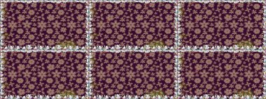 Ultraviyole kumaş deseni. Organik motif arka planı. Kusursuz desen. Raster illüstrasyonu.