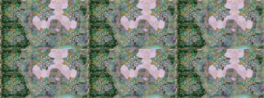 Çiçek deseni. Çiçek dikişsiz arka plan. Raster illüstrasyon. Süs bahar bahçe dokusu gelişmek.