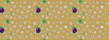 Raster düz çiçek çizim deseni. Hediye ambalaj kağıdı, tebrik kartları, posterler ve pankart tasarımı. Sarı renkte çiçekler.