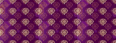 Altın kar taneleri basit, pürüzsüz desen. Soyut duvar kâğıdı, ambalaj dekorasyonu. Kış sembolü, Mutlu Noeller, Mutlu yıllar 2019. Mor, kahverengi, bej renkte Raster altın deseni.