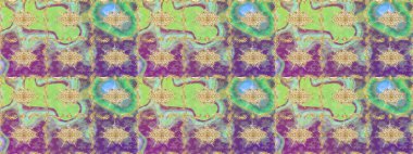 Süslü raster dekorasyonu. Barok tarzında duvar kâğıdı tasarımı için eskiz şablonu arka planı. Altın elementlerle nötr renklerde altın desen.