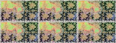 Gri renkli ve altın elementli altın desenli. Kusursuz klasik altın desen. Raster geleneksel oryantasyon süsü.