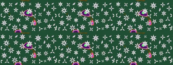 Yatak çarşafları, ceket, paket tasarımı, kumaş ve moda kavramları için tekstil baskısı. Eskiz modeli etnik tasarım. Çiçekleri, deniz kabukları, mandalaları ve suluboya efektleri olan deniz altyapısı.