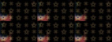 Raster kar taneleri deseni. Renkli arka planda güzel kar taneleri. Raster illüstrasyonu.