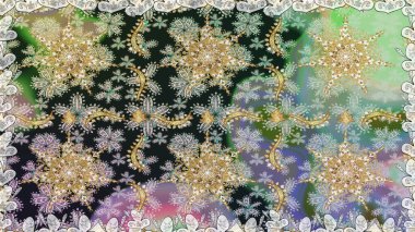 Gri renklerde grafiksel, modern, pürüzsüz desen. Kusursuz raster arka plan. Duvar kâğıdı barok, İspanyol kumaşı. Kusursuz çiçek deseni.