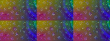 Parlak elementlerin. El çizimi Raster çizimi. Çizim çiçek deseni duvar kağıdı, web sitesi arkaplanı, paket kağıdı, davetiye, broşür, pankart veya web sitesi için kullanılabilir.