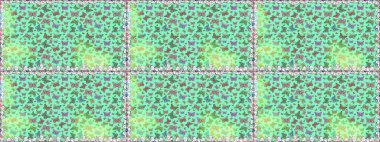 Raster. Kıyafetler, erkekler, kızlar ve duvar kağıtları için soyut, pürüzsüz desen. Elle çizilmiş illüstrasyon. Renkli kelebeklerin güzel arka planı.