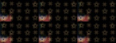 Raster kar taneleri deseni. Renkli arka planda güzel kar taneleri. Raster illüstrasyonu.