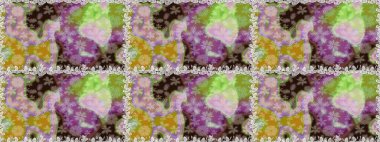 Kumaş, tekstil, duvar kağıdı baskısı için. Tomurcukları çiçek olan sevimli bir çiçek deseni. Raster. Raster illüstrasyonu. Eski usul. Kusursuz arkaplan.