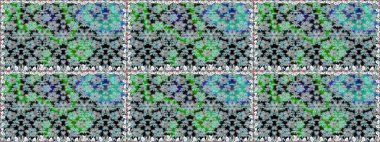 Gri renkli çiçekler. Yumuşak, yaz çiçekli arka plan. Raster çiçek desenli ve çiçekli..