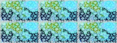 Yumuşak, mavi renkte bahar çiçekleri. Raster illüstrasyonu. Raster çiçek desenli ve çiçekli..