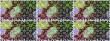 Çiçekli karalama şeklinde Raster çiçek deseni. Gri renkli çiçekler. Yumuşak, yaz çiçekli arka plan.