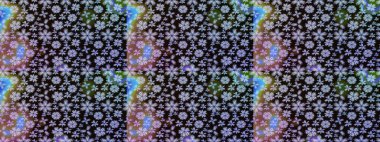 Raster illüstrasyonu. Eskiz tarzı siyah renkler. El yapımı çiçek ve bitki koleksiyonu. Raster illüstrasyonu. Şirin karalamalı çiçek deseni çiz..