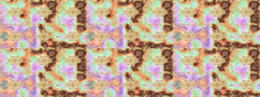 Altın şablonu çiz. Raster oryantal süs. Tarafsız renklerde altın elementlerle çizim deseni.