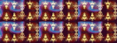 Kar Taneleri Raster illüstrasyonu. Raster Noel soyut renkli arka plan ve düşen kar tanesi. Dekorasyon kış kar simgeleri.