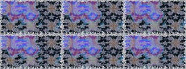 El çizimi Raster çizimi. Duvar kağıdı, web sitesi arka planı, ambalaj kağıdı, davetiye, broşür, afiş veya web sitesi için kusursuz çiçek deseni kullanılabilir. Karalama elementleri.