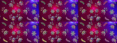 Kar tanesi arka plan. Raster Noel renkli arka plan ile düşen kar tanesi. Raster illüstrasyon.