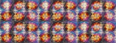 Raster Noel soyut renkli arka plan ve düşen kar tanesi. Kar tanesi arka planı. Raster illüstrasyonu.