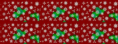 Modern stil dokusu. Çiçek desenli raster, kırmızı çizgi grafik deseni soyut raster arkaplan.