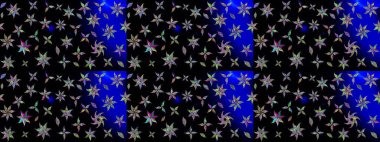 Botanik çizim kalıbı. Raster deseni. Suluboya etkisi. Organik elementler.