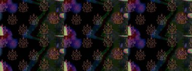 Raster illüstrasyonu. Çizim çiçek deseni duvar kâğıdı olarak kullanılabilir. Siyah renkte çiçekler.