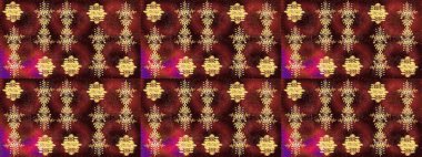 Yeni yıl tabelası. Kahverengi, kırmızı ve sarı ikon silueti. Raster illüstrasyonu. Kutlamanın sembolü. Kar tanesi kışı kahverengi, kırmızı ve sarı renklerde izole edilir. Noel tasarımı için.