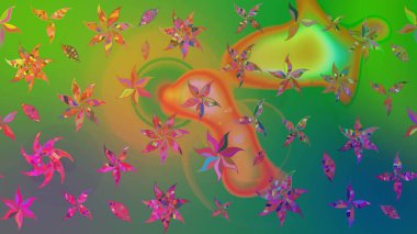 Suluboya çizim kalıbı. Dekorasyon ve tasarım için güzel bir desen. Moda baskısı. Çiçeğin suluboya çizimlerinin mükemmel deseni. Eski.