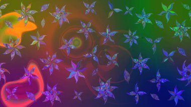 Çiçekli tebrik kartı. Suluboya çiçek buketi. Çiçek arkaplan. Doğum günü kartı ya da düğün davetiyesi. Raster illüstrasyonu. Yeşil ve kahverengi renklerde.