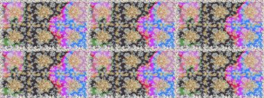 Şam, tasarım için kusursuz desen. Gri ve nötr renklerde altın elementli pürüzsüz desen.